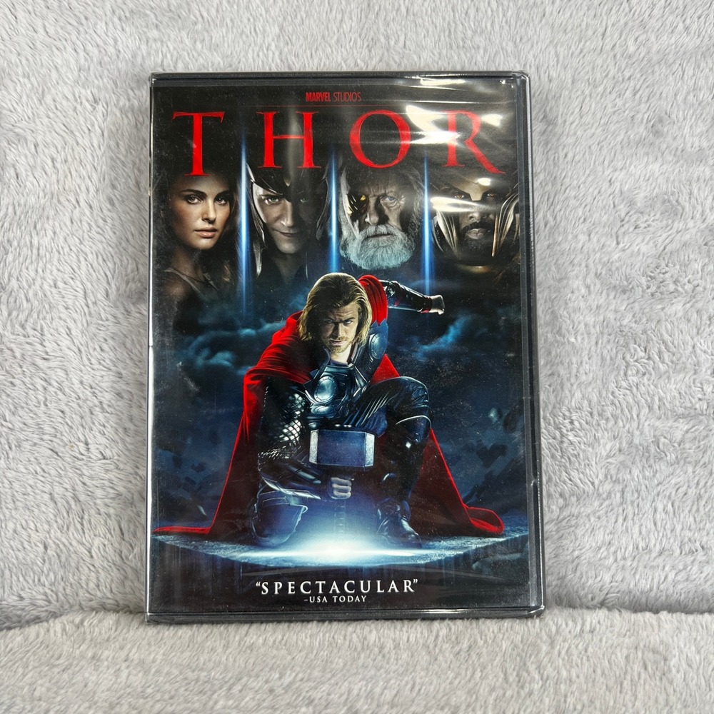 Thor DVD Widescreen Chris Hemsworth Natalie Portman Marvel MCU Superhero Sealed